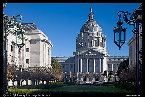 City Hall. San Francisco, California, USA (color)