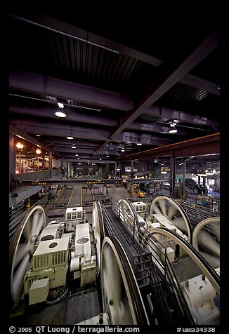 Cable Car Barn and Powerhouse. San Francisco, California, USA (color)