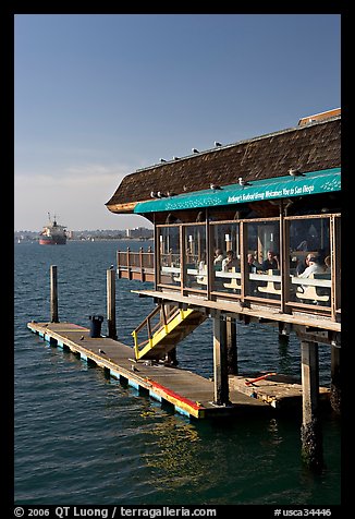 Antony seafood restaurant. San Diego, California, USA