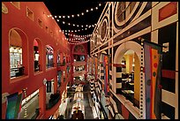 Horton Plaza shopping center, designed by Jon Jerde. San Diego, California, USA ( color)