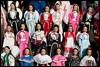 Mexican style dolls, Old Town. San Diego, California, USA (color)