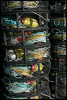 Crab traps close-up. Morro Bay, USA ( color)