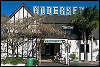 The original Andersen pea soup restaurant. California, USA (color)