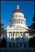 State Capitol of California, late afternoon. Sacramento, California, USA ( color)