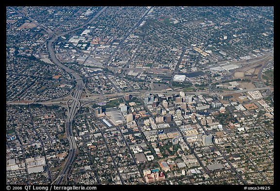 Picturephoto Aerial View Of Downtown San Jose California Usa