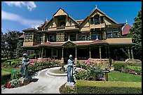 Main facade. Winchester Mystery House, San Jose, California, USA