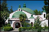 Planetarium in moorish style, Rosicrucian Museum. San Jose, California, USA