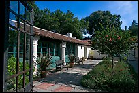 Courtyard, Allied Arts Guild. Menlo Park,  California, USA ( color)