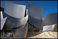 Main entrance of the Walt Disney Concert Hall. Los Angeles, California, USA (color)