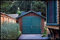 Garage where Hewlett-Packard started. Palo Alto,  California, USA ( color)