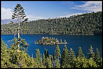 Fannette Island, Emerald Bay, California. USA ( color)