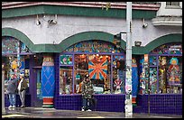 Colorful corner store. San Francisco, California, USA ( color)