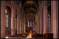 Grace Cathedral interior. San Francisco, California, USA ( color)