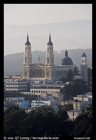 St Ignatius Church on the USF campus. San Francisco, California, USA