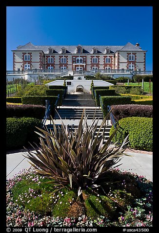 Louis XV style chateau of Domain Carneros. Napa Valley, California, USA