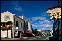 Old town main street, Yreka. California, USA ( color)