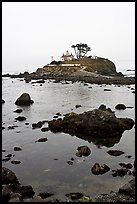 Crescent City Lighthouse, Crescent City. California, USA (color)