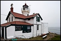 Battery Point Lighthouse, Crescent City. California, USA ( color)