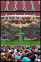 Class of 2009 commencement. Stanford University, California, USA (color)