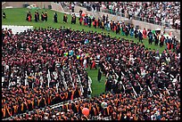 Graduation ceremony. Stanford University, California, USA (color)