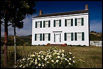 The White House of Half Moon Bay, James Johnston Homestead. Half Moon Bay, California, USA ( color)