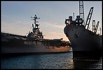 USS Hornet aircraft carrier. Alameda, California, USA ( color)