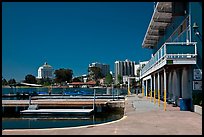 Marina, Lake Merritt. Oakland, California, USA ( color)