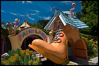Entrance of Fairyland. Oakland, California, USA ( color)