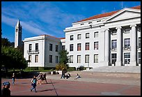 Sproul Plazza, California at Berkeley. Berkeley, California, USA (color)