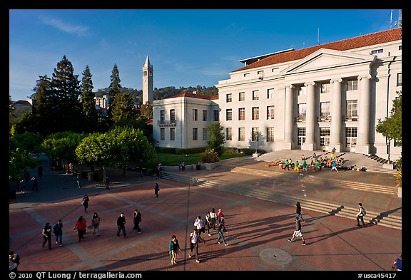 University of California at Berkeley Campus. Berkeley, California, USA (color)