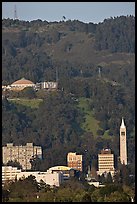 University of California and hills. Berkeley, California, USA ( color)