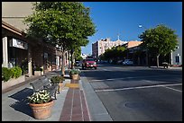 Main street. Watsonville, California, USA