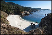 Gibson Beach. Point Lobos State Preserve, California, USA (color)