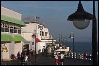 On the pier. Santa Cruz, California, USA ( color)