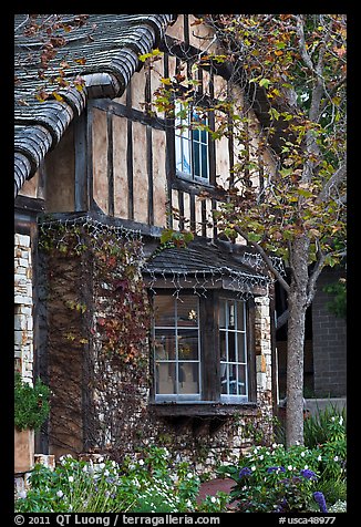 Half-timbered house. Carmel-by-the-Sea, California, USA