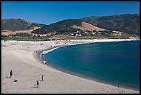 Family, Carmel River Beach. Carmel-by-the-Sea, California, USA ( color)