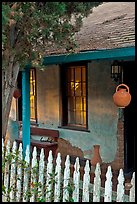 Facade detail, Carson House, Almaden. San Jose, California, USA ( color)