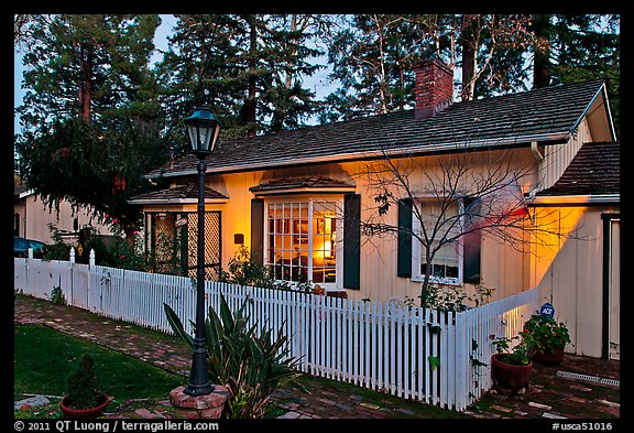 Hauck House, Almaden. San Jose, California, USA