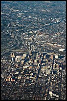 Aerial View of downtown. San Jose, California, USA ( color)