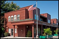 Post Office. Woodside,  California, USA (color)