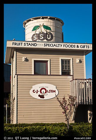 Historic fruit stand, Sunnyvale. California, USA