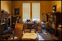 Office of John Muir, John Muir National Historic Site. Martinez, California, USA (color)