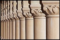Column detail, Main Quad. Stanford University, California, USA ( color)