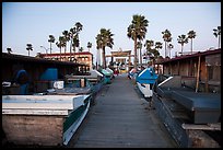 Dory Fishing Fleet market. Newport Beach, Orange County, California, USA ( color)