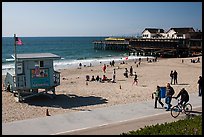 Redondo Beach pier, Redondo Beach. Los Angeles, California, USA ( color)