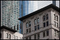 Stone and glass buildings in downtown. Los Angeles, California, USA ( color)