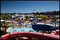 Legoland Waterpark from the top, Carlsbad. California, USA ( color)