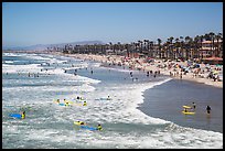 Oceanside beach. California, USA ( color)