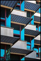 Architectural detail, University of California at San Diego. La Jolla, San Diego, California, USA ( color)