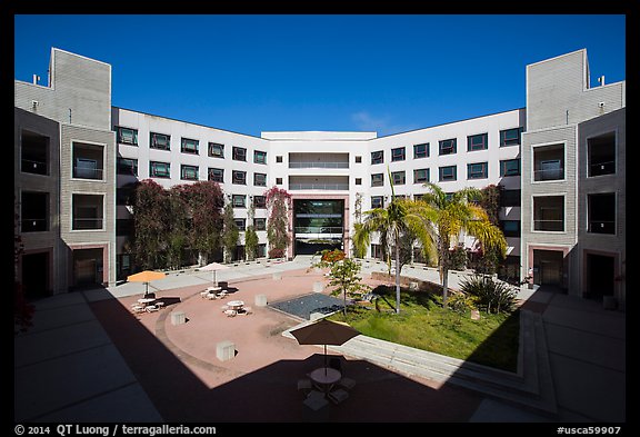 University of California at San Diego campus. La Jolla, San Diego, California, USA (color)